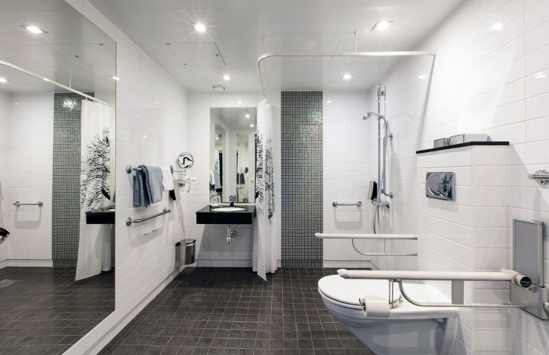 Bathroom with Recessed Storage Solutions